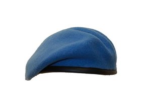 Baret vlněný BW CDO MODRÝ