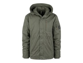 Bunda parka COMMANDER ARMY ZELENÁ