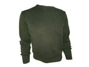 Svetr ROUND slabý myslivecká zeleň