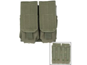 Pouzdro na zásobníky M4/M16 dvojité ZELENÉ