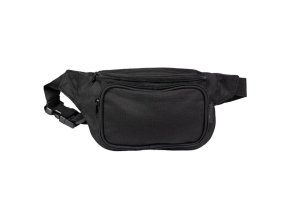 Ledvinka FANNY PACK dvě oddělení ČERNÁ