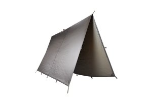Plachta s poutky TARP 3x3m víceúčelová ZELENÁ