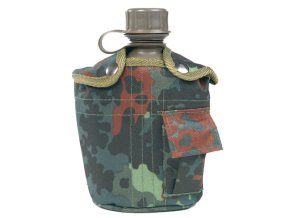 Láhev polní US IMPORT 1l s obalem FLECKTARN
