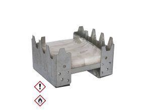 Vařič skládací NATO /postýlka/ VELKÁ s pevným lihem