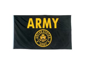 Vlajka ARMY ČERNÁ
