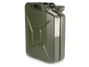 Kanystr plechový 20l nový ZELENÝ