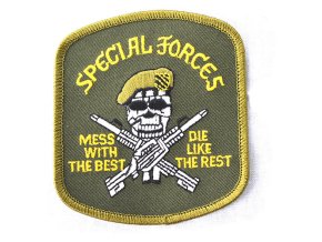 Nášivka SPECIAL FORCES MESS W/BEST