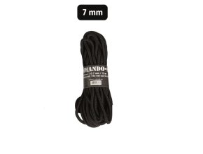 Šňůra COMMANDO pomocná ø 7 mm / 15 m ČERNÁ
