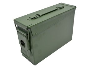 Bedna na munici AMMO US M19A1 CAL.30 bez potisku ZELENÁ