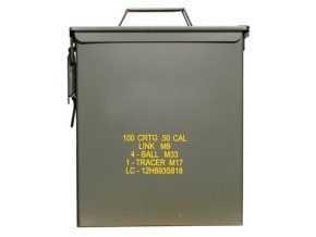 Bedna na munici velká US M9 CAL.50 nová