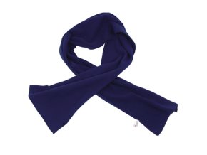 Šála fleece 160x25 cm MODRÁ