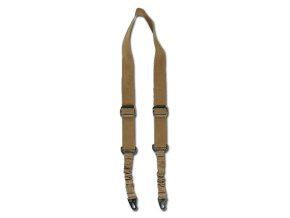 Popruh taktický zbraňový 2-bodový BUNGEE COYOTE