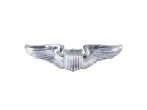 Odznak U.S.A.F. PILOT WING STŘÍBRNÝ MATNÝ