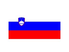 Vlajka státní SLOVINSKO