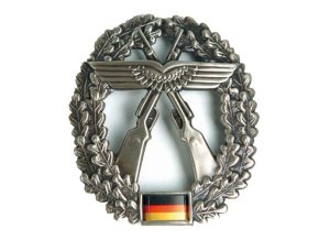 Odznak BW na baret Luftwaffen-Sicherungstruppe