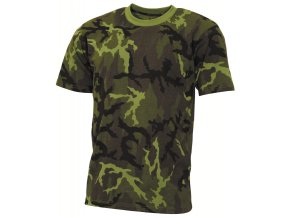 Triko krátký rukáv dětské BASIC vz.95 les