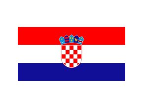 Vlajka státní CHORVATSKO