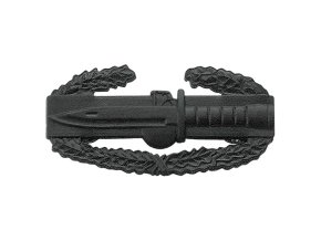 Odznak COMBAT ACTION ČERNÝ