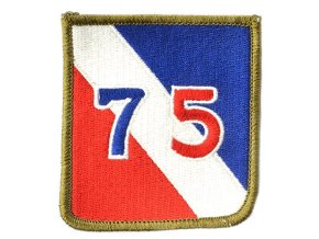 Nášivka 75th DIVISION WK II
