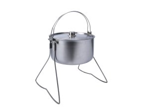 Kotlík nerezový HORDEN 10ltr. dvojité držadlo + nožičky