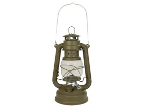 Lampa petrolejová 25cm Hurricane ZELENÁ MATOVÁ
