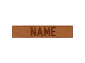Nášivka jmenovka "NAME" 12,5 cm VELCRO COYOTE