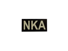 Nášivka IFF IR VELCRO NKA ČERNÁ