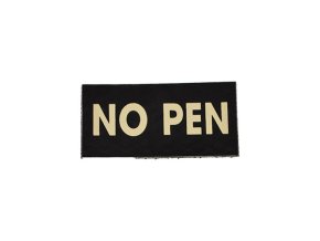 Nášivka IFF IR VELCRO NO PEN ČERNÁ