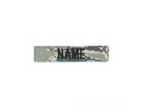 Nášivka jmenovka "NAME" 15 cm VELCRO DIGITAL TIGER