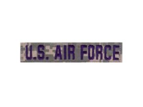 Nášivka "U.S. AIRFORCE" modrá nit VELCRO ACU DIGITAL