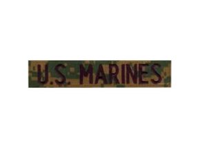 Nášivka "U.S. MARINES" VELCRO MARPAT WOODLAND