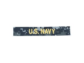 Nášivka "U.S.NAVY" zlatá niť DIGITAL NAVY