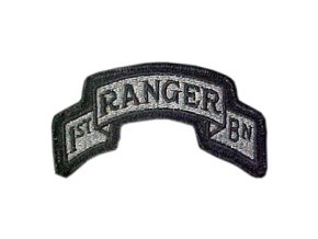 Nášivka oblouček 1st RANGER BN VELCRO FOLIAGE
