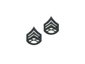 Odznak hodnostní USMC - SSgt. - ČERNÝ