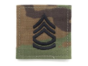 Nášivka hodnosti Sergeant First Class E-7 velcro OCP®