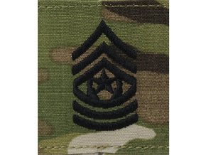 Nášivka hodnosti Command Sergeant Major E-9 velcro OCP®