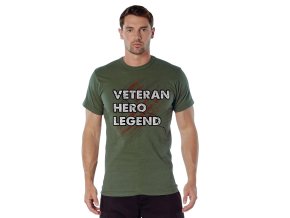 Triko VETERAN HERO LEGEND ZELENÉ