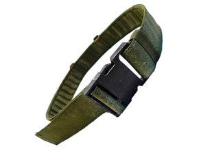 Opasek BRITSKÝ PLCE zelený použitý /97/