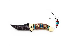 Nůž zavírací INDIAN CLASSIC hladké ostří