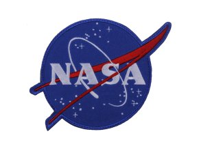 Nášivka NASA na suchém zipu velcro