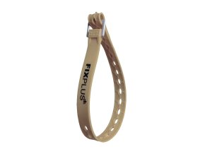 Pásek stahovací gumový FIXPLUS 66 cm TAN