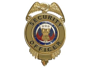 Odznak SECURITY OFFICER justice for all
