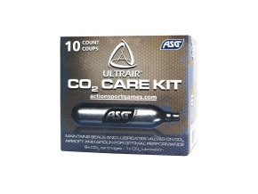 Bombička CO2 12g - 9x + 1ks se silikonem