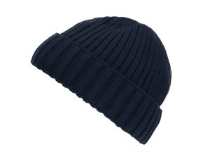 Čepice pletená EXTREME BEANIE se zateplením MODRÁ
