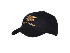 Čepice baseball NAVY SEALS ČERNÁ