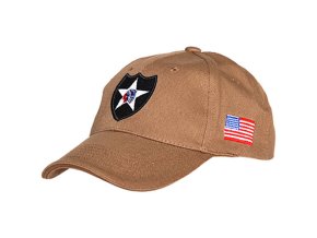 Čepice baseball 2nd INFANTRY DIVISION KHAKI