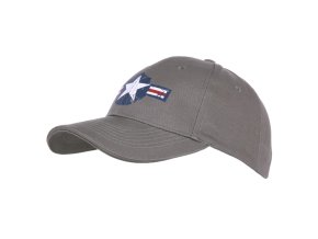 Čepice baseball USAF WWII ŠEDÁ