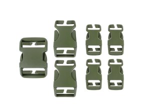 Přezky náhradní REPAIR KIT 7 ks ZELENÉ