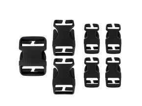 Přezky náhradní REPAIR KIT 7 ks ČERNÉ