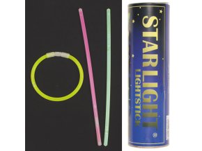 Světlo chemické - náramek 5x200mm 65ks různé barvy